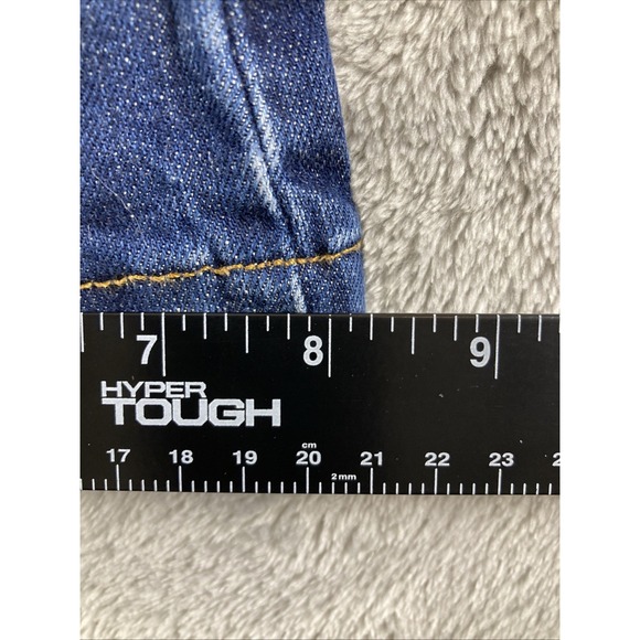 Jones New York Jeans Women's 4 Blue Denim Stretch‎ Straight Leg Dark Wash - Picture 12 of 16